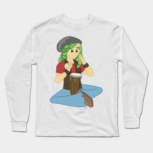 Sandalwood Drumming Long Sleeve T-Shirt